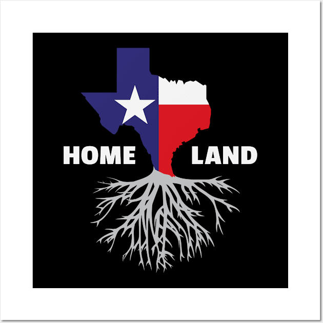 Texas Homeland Wall Art by c1337s